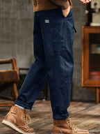 Cotton Utility Cargo Trousers