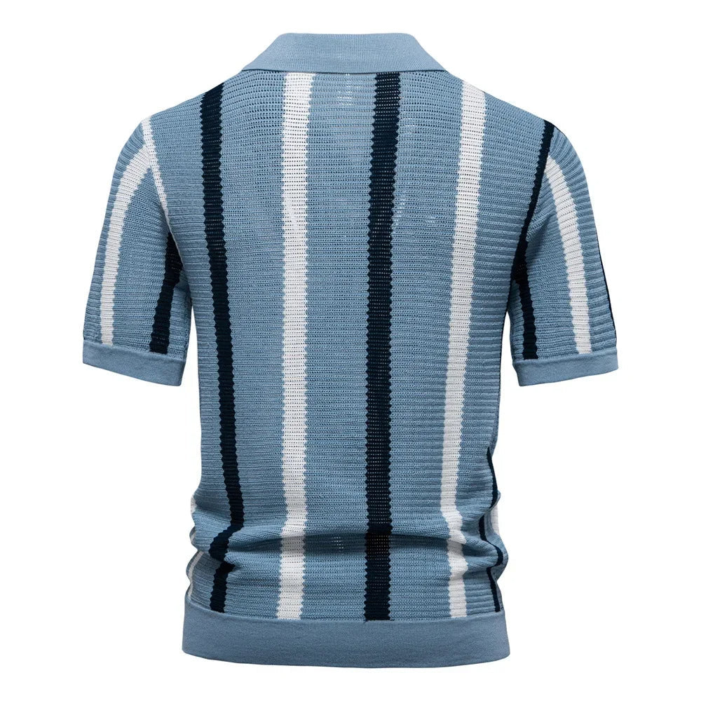 Lightweight Knit Relaxed Polo