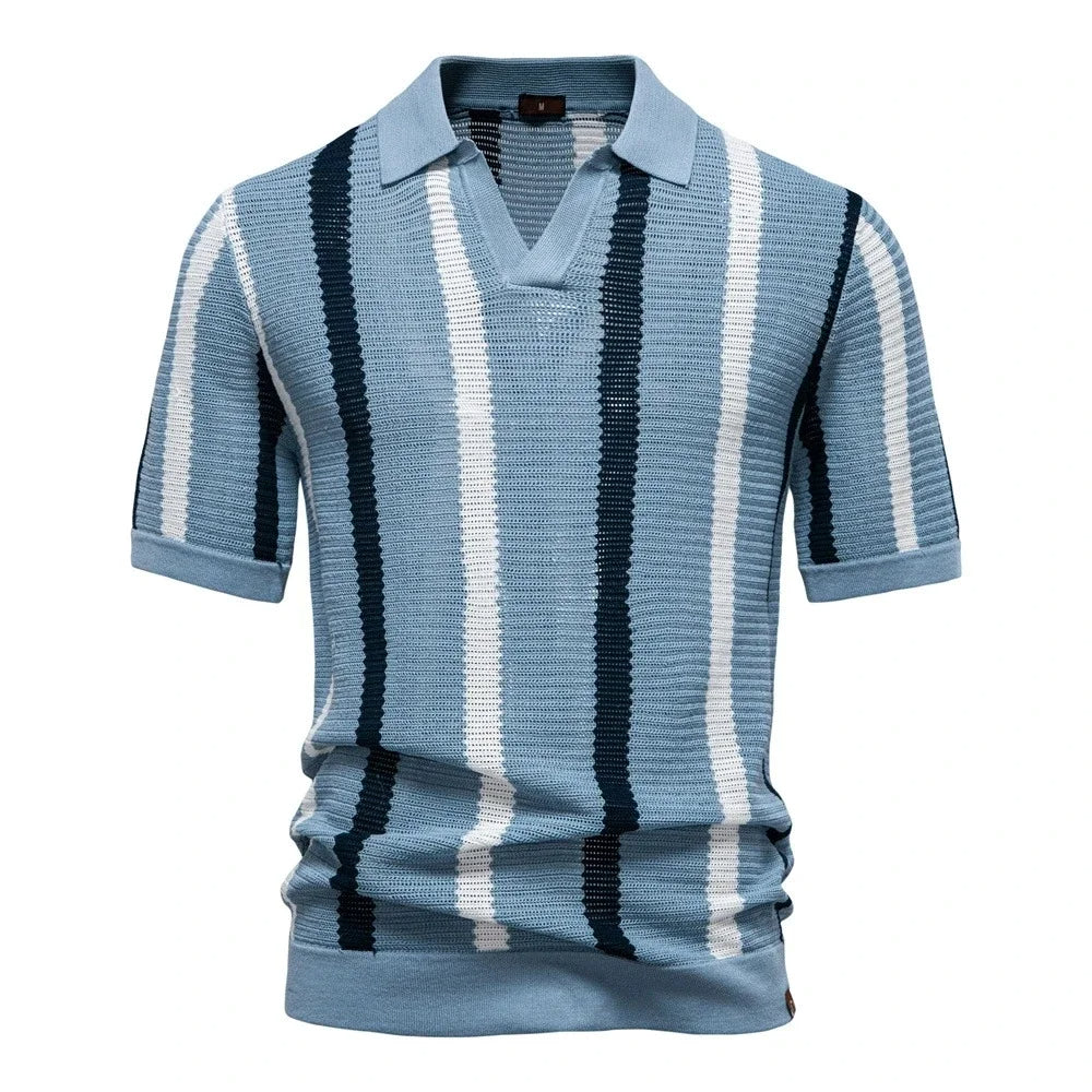 Lightweight Knit Relaxed Polo