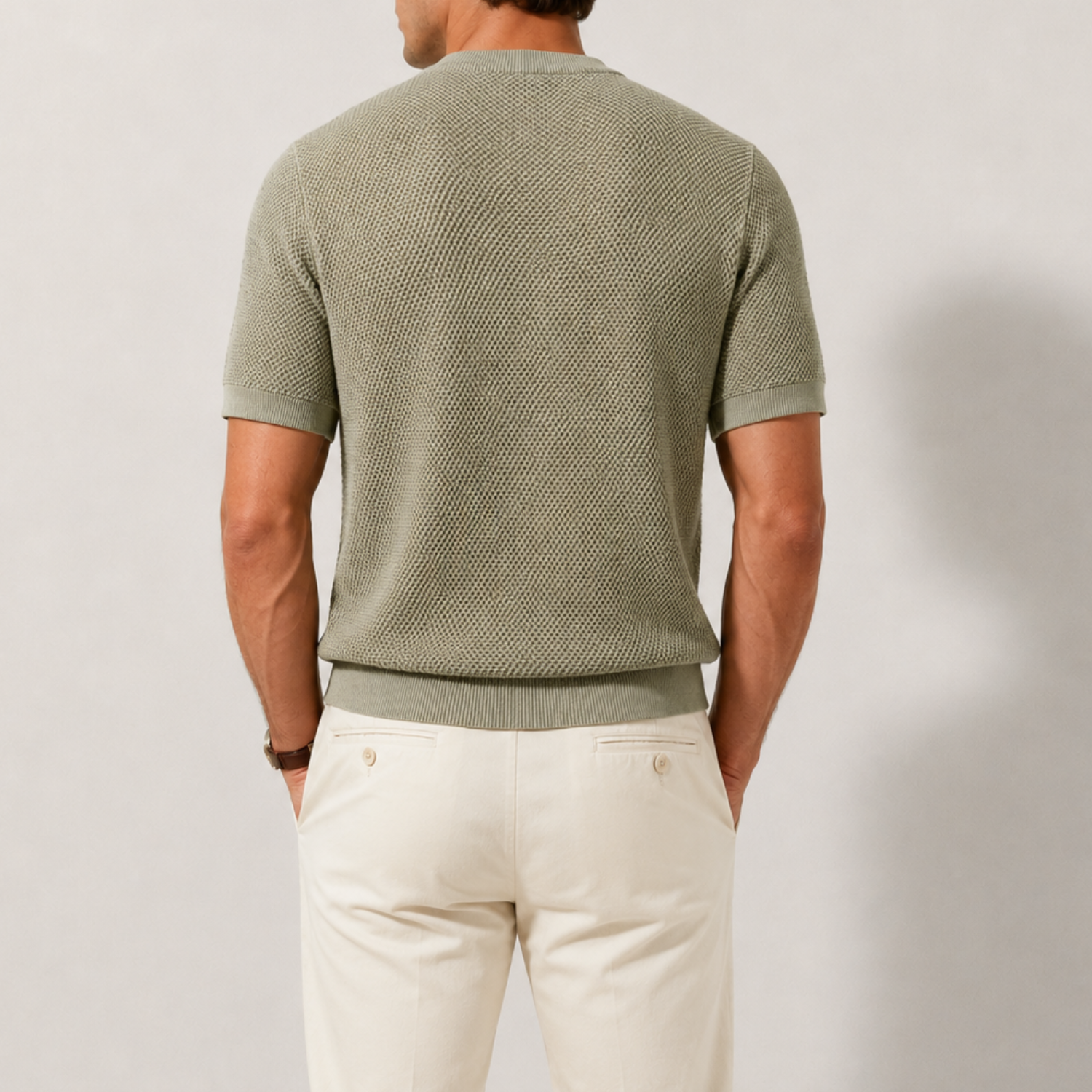 Soft Summer Knit T-Shirt