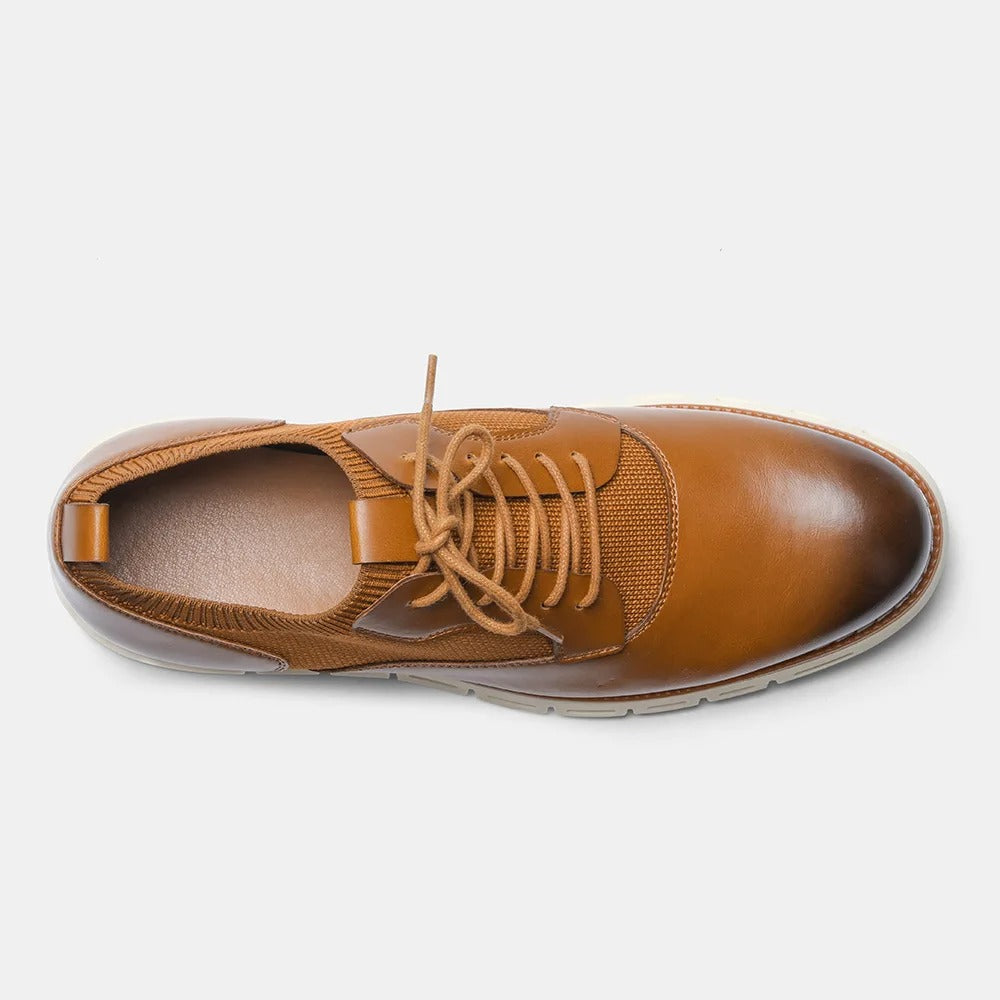 Faded-Toe Breathable Knit Sneakers