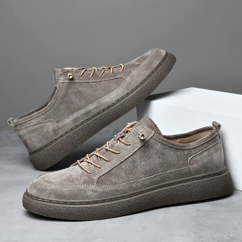 Premium Suede Low-Top Sneakers