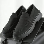 Men's Platform Sole Slip-On Loafers
