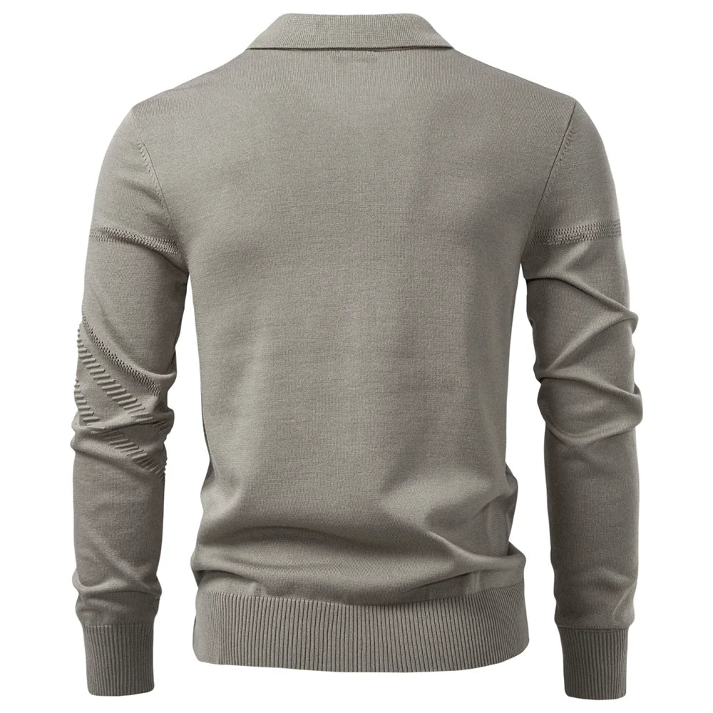 Slim Fit Soft Knit Polo Shirt
