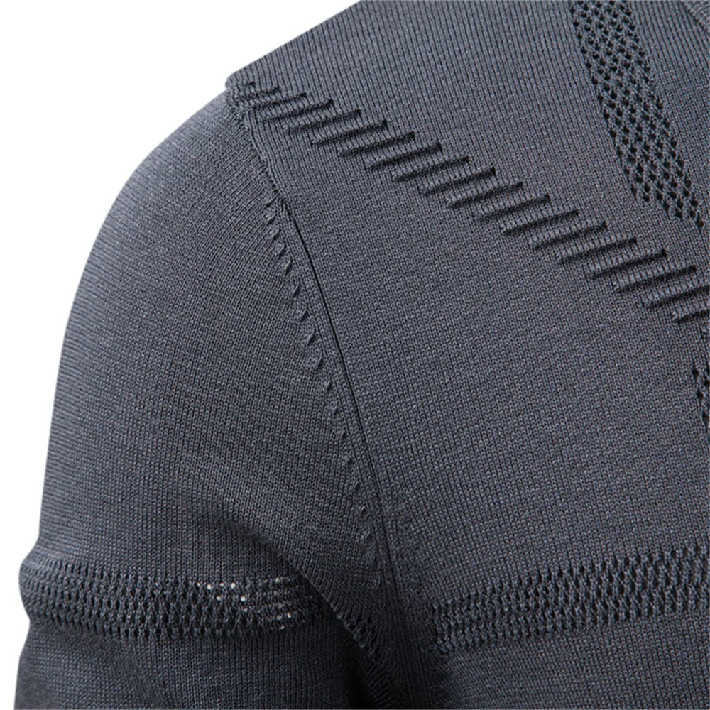 Slim Fit Soft Knit Polo Shirt