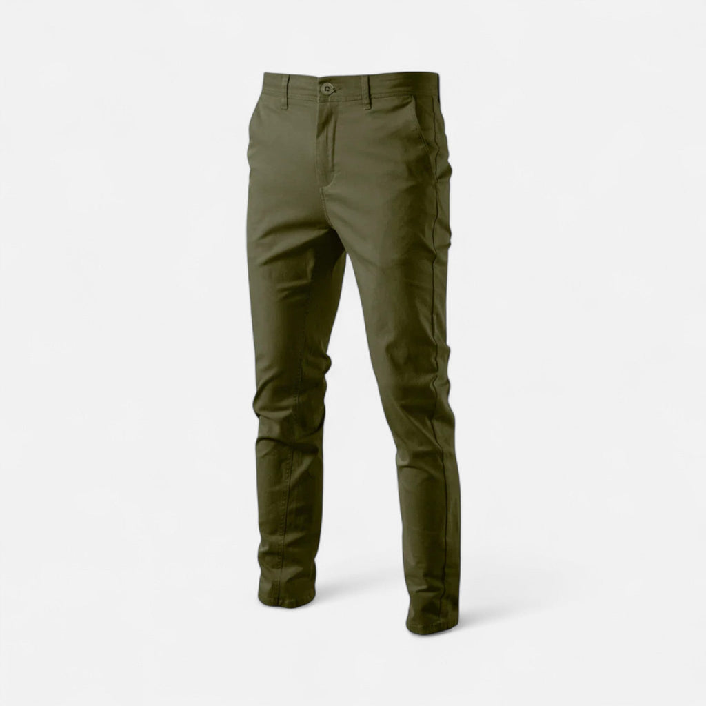 Smart Casual Tapered Chino Trousers