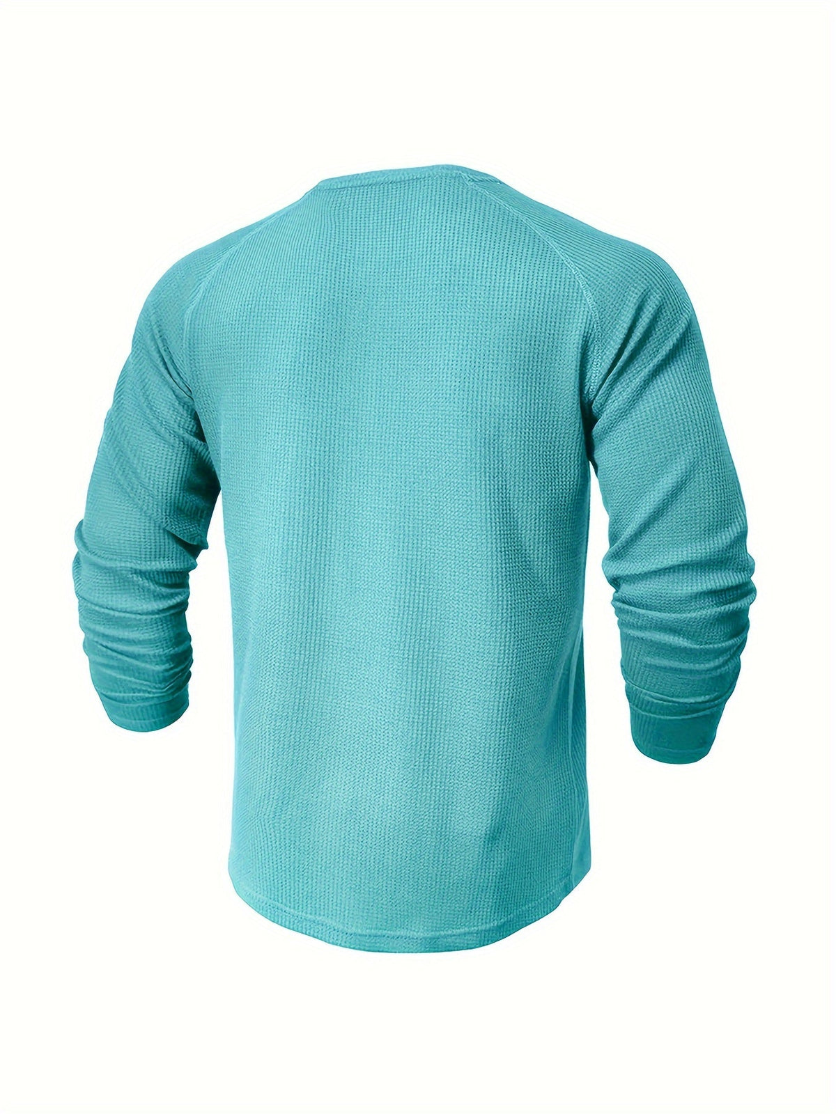 Textured Henley Short-Sleeve Tee