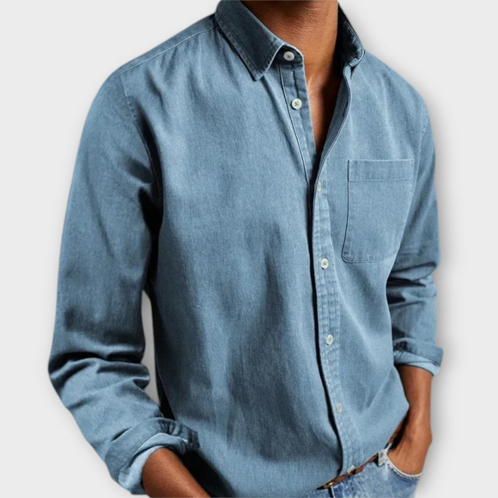 Craft-Finished Cotton Shirt