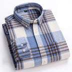 Men's Brushed Cotton Flannel Shirt