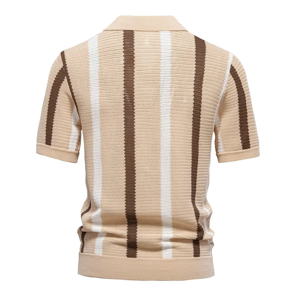 Lightweight Knit Relaxed Polo
