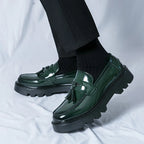 Tassel Loafers on Platform Sole