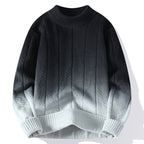 Ombre Gradient Wool Sweater