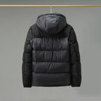 Two-Tone Insulated Puffer Jacket