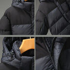 Two-Tone Insulated Puffer Jacket