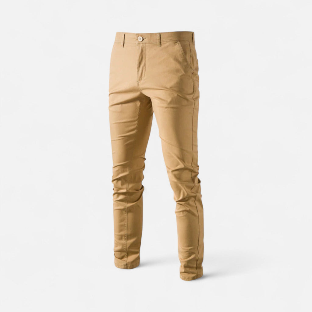 Smart Casual Tapered Chino Trousers