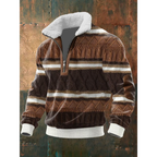 Fleece Stand-Collar Sweater