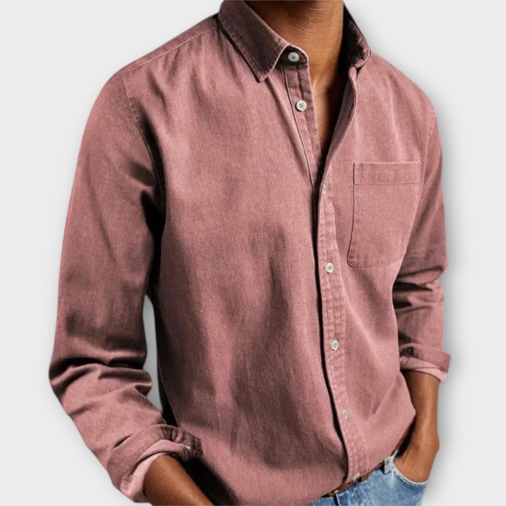 Craft-Finished Cotton Shirt