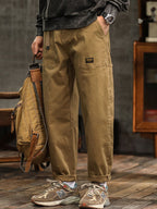 Cotton Utility Cargo Trousers