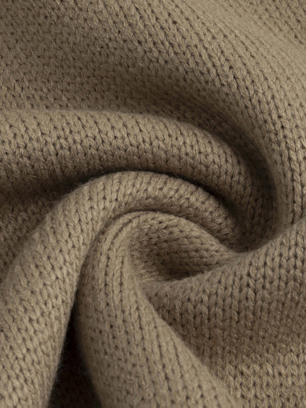 Chunky Knit Polo Jumper