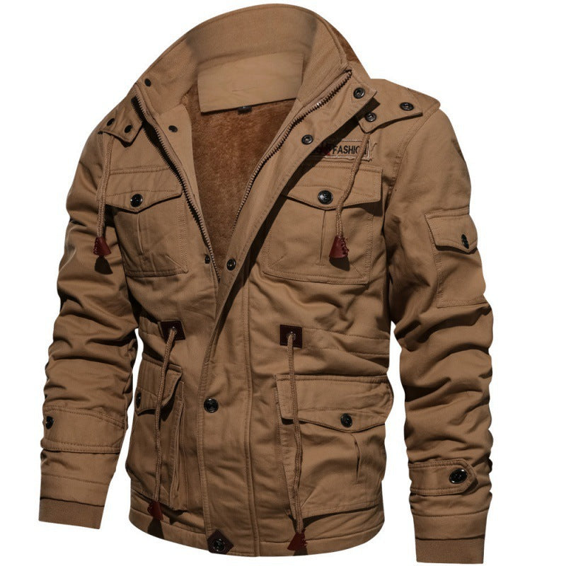 Waterproof Fleece-Lined Winter Jacket