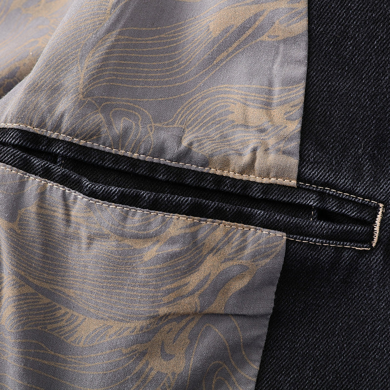 Tailored Denim Blazer