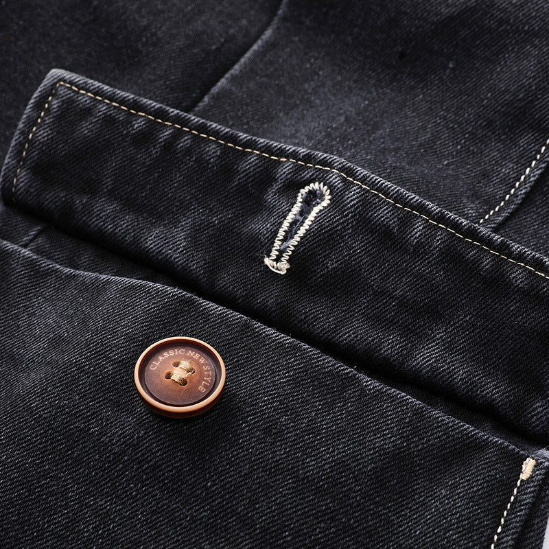 Tailored Denim Blazer