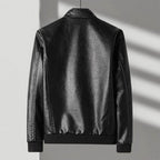 Men's Italian Leather Slim Jacket