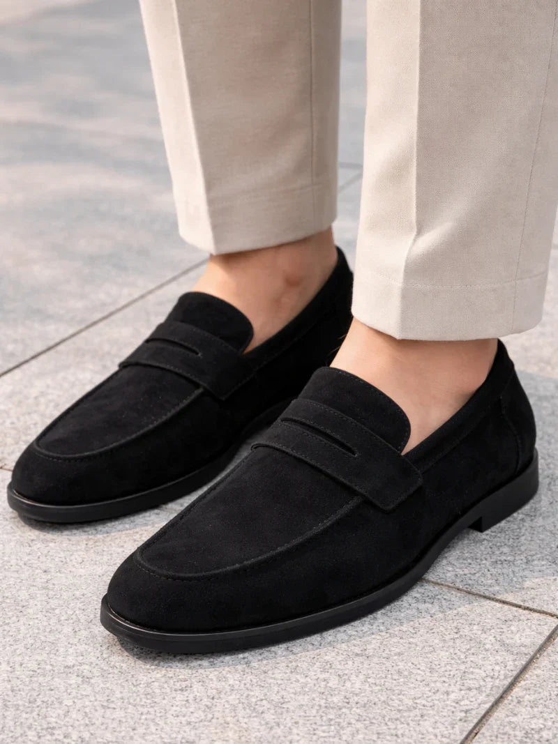 Men's Suede Look Driving Loafers