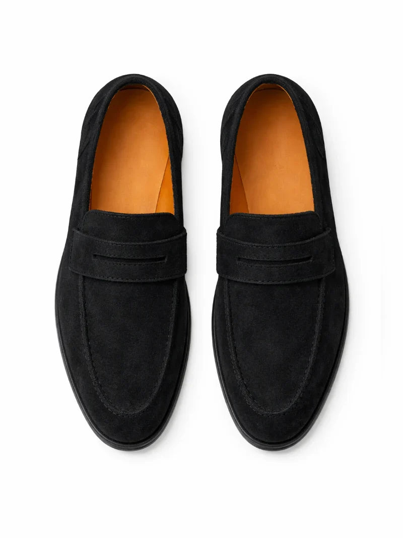 Men's Suede Look Driving Loafers