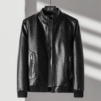 Men's Italian Leather Slim Jacket