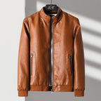 Men's Italian Leather Slim Jacket