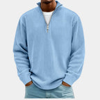 Shape-Keeping Full-Zip Knit Jumper