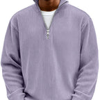 Shape-Keeping Full-Zip Knit Jumper