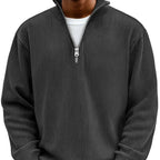 Shape-Keeping Full-Zip Knit Jumper