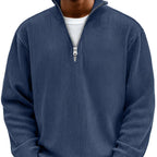 Shape-Keeping Full-Zip Knit Jumper