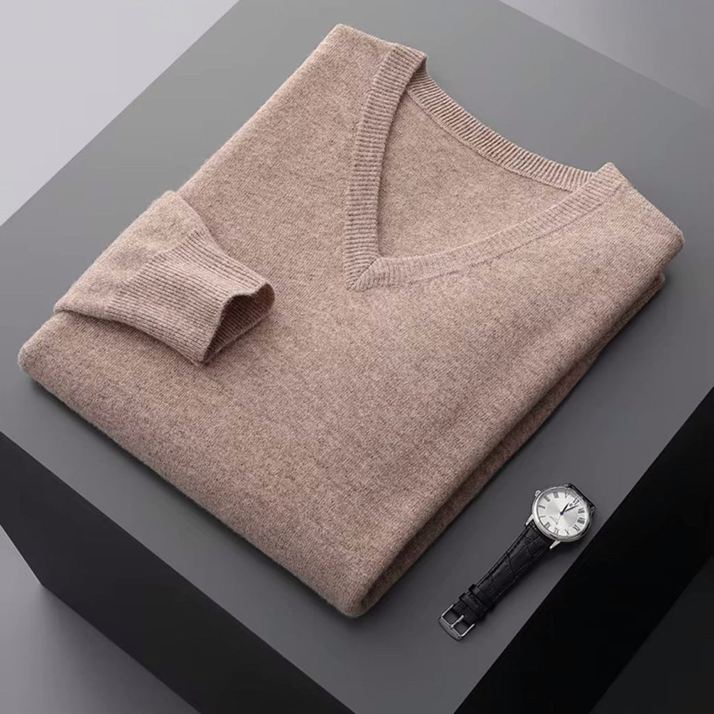 Fine Merino V-Neck Sweater