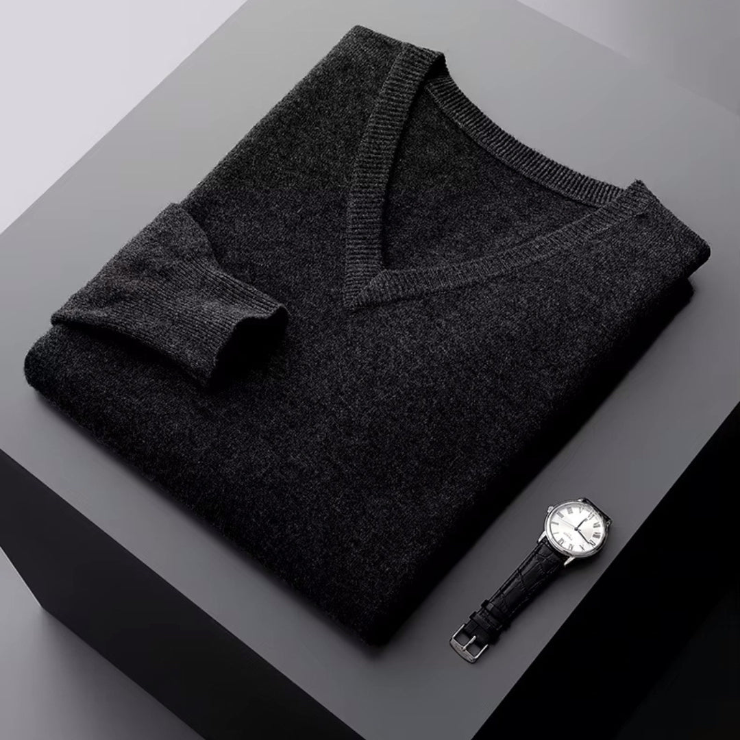 Fine Merino V-Neck Sweater