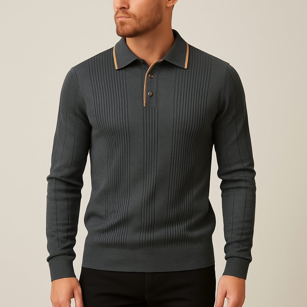 Soft Knit Short Sleeve Polo Shirt