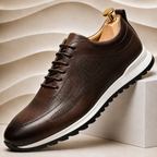 Cowhide Leather Comfort Sneakers