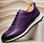 Cowhide Leather Comfort Sneakers