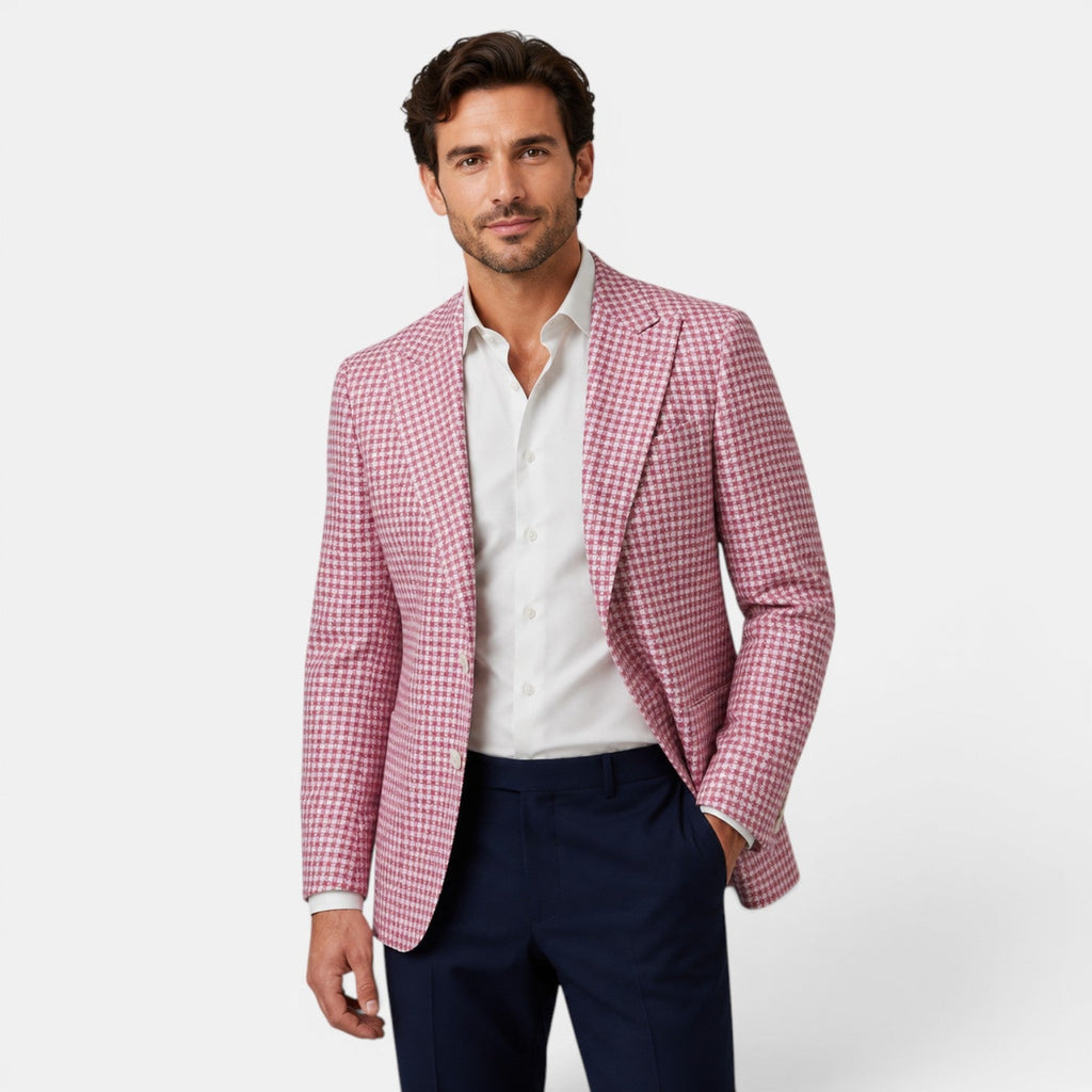 Patterned Tailored Blazer