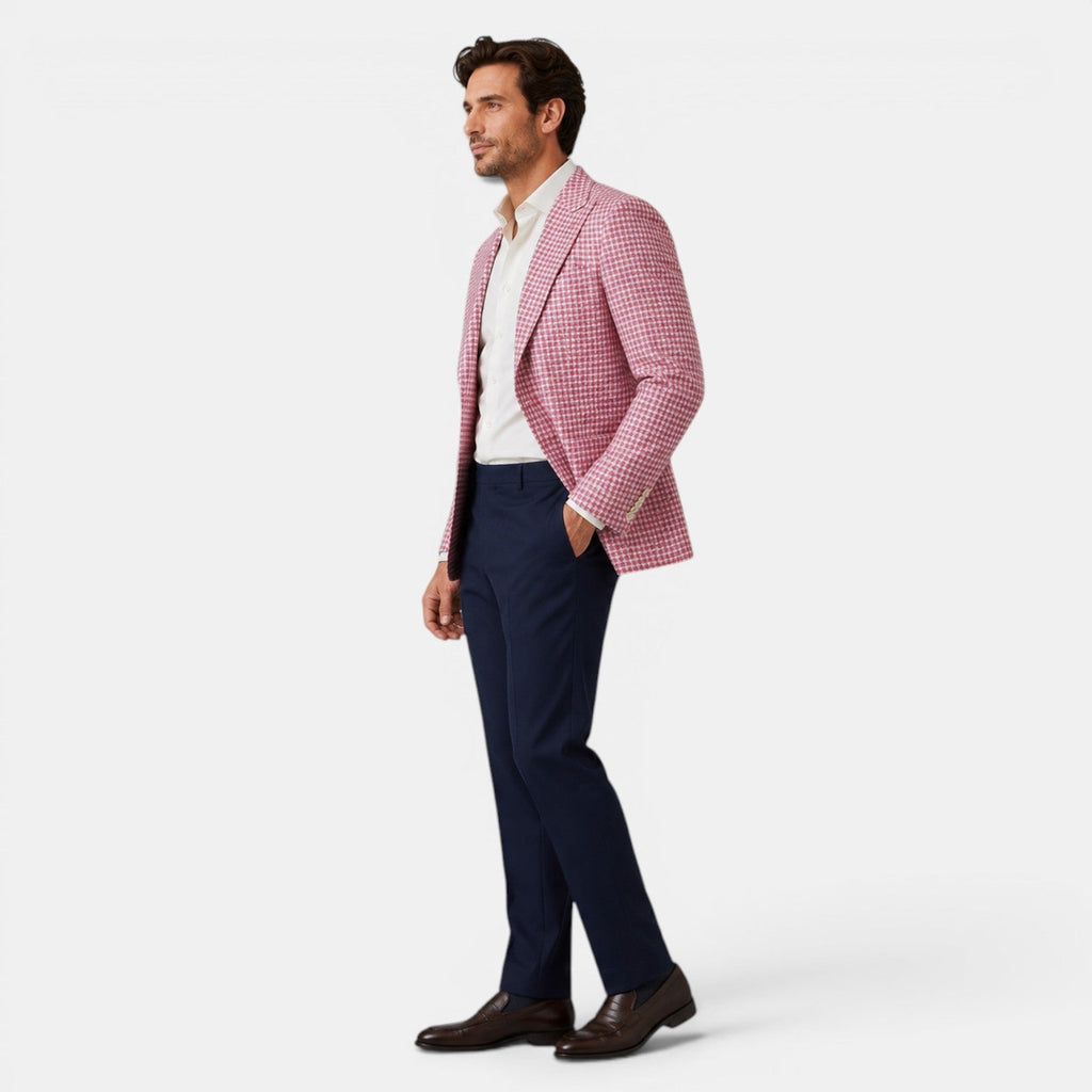 Patterned Tailored Blazer