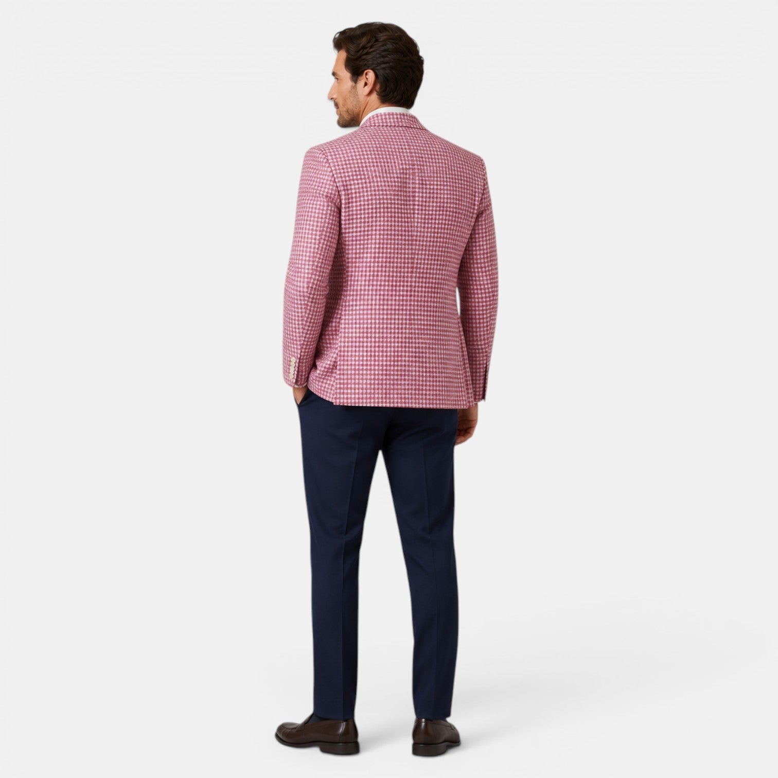 Patterned Tailored Blazer