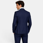 Tailored Business Blazer Cotton Linen Blend - Secranzo
