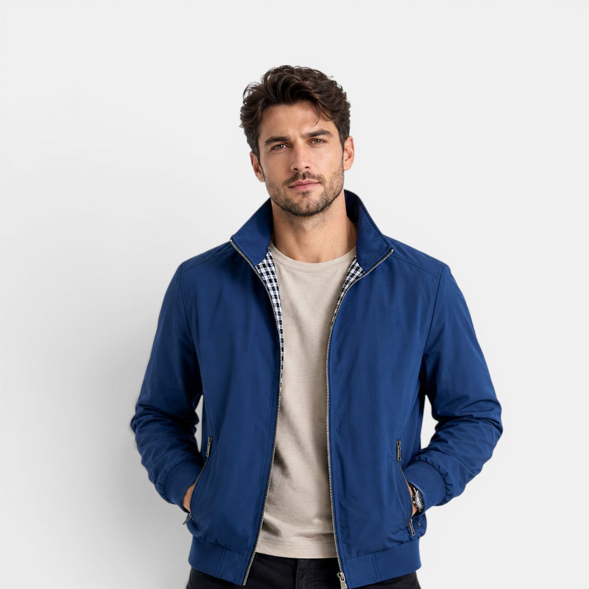 Lightweight Zip-Front Jacket