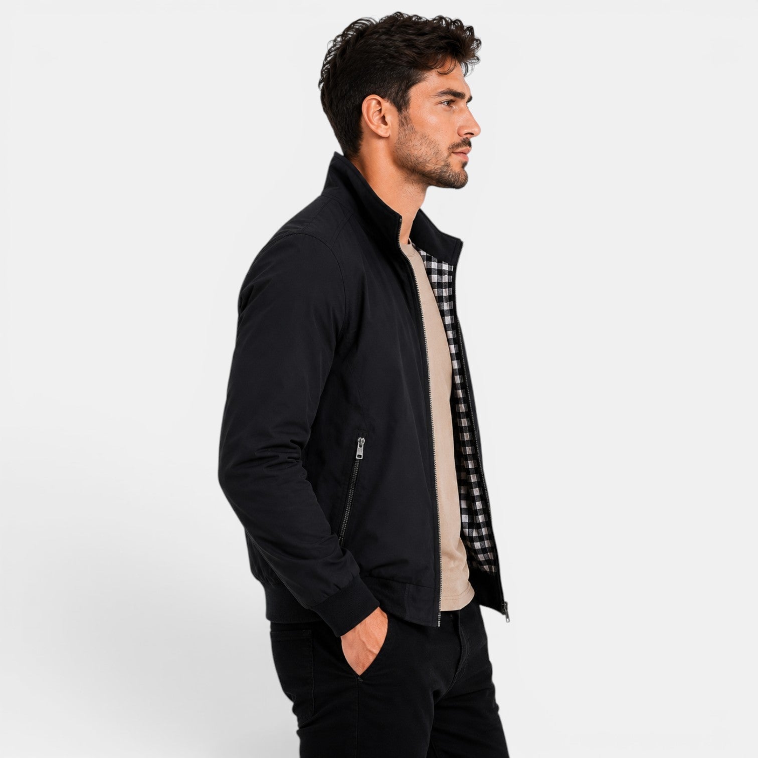Lightweight Zip-Front Jacket