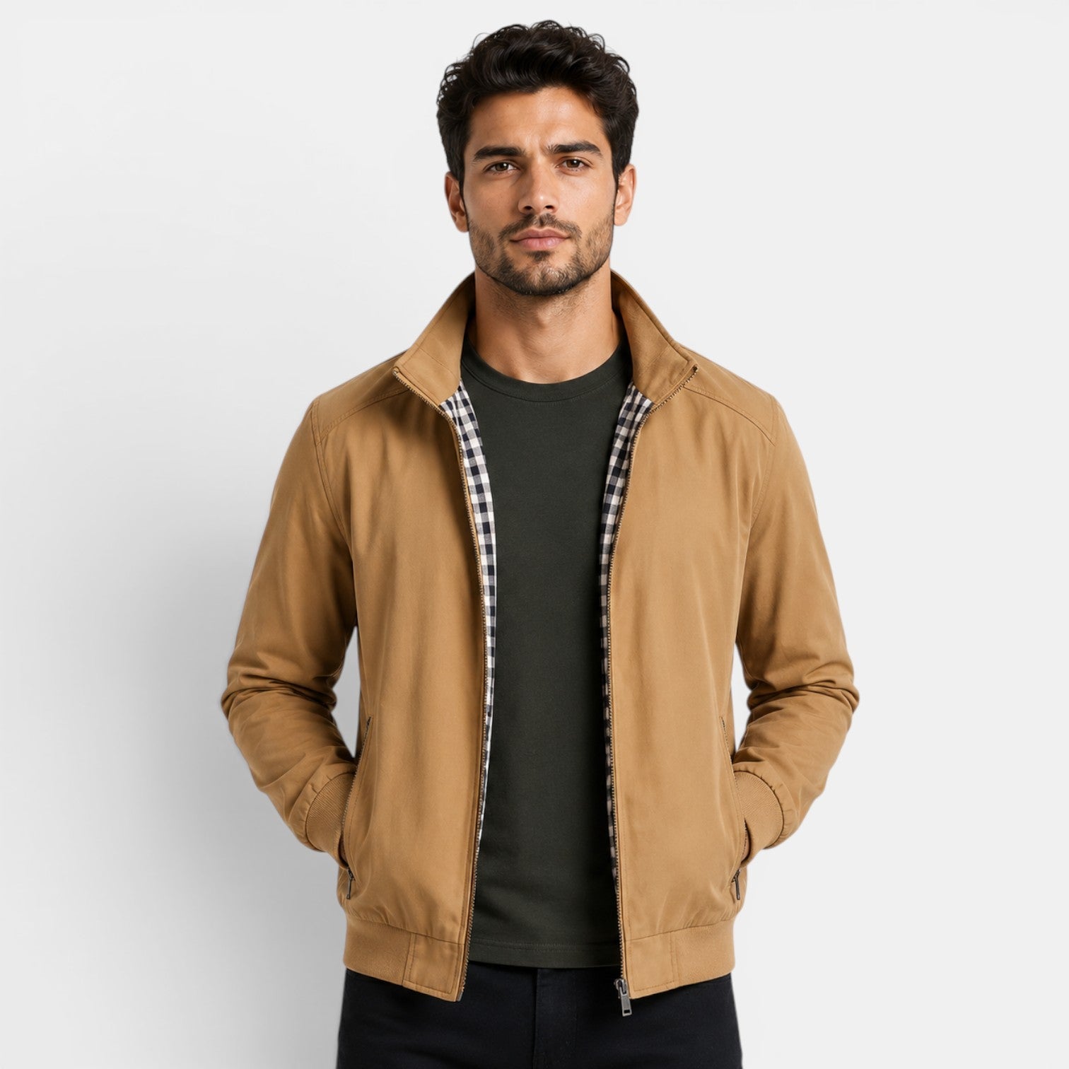 Lightweight Zip-Front Jacket