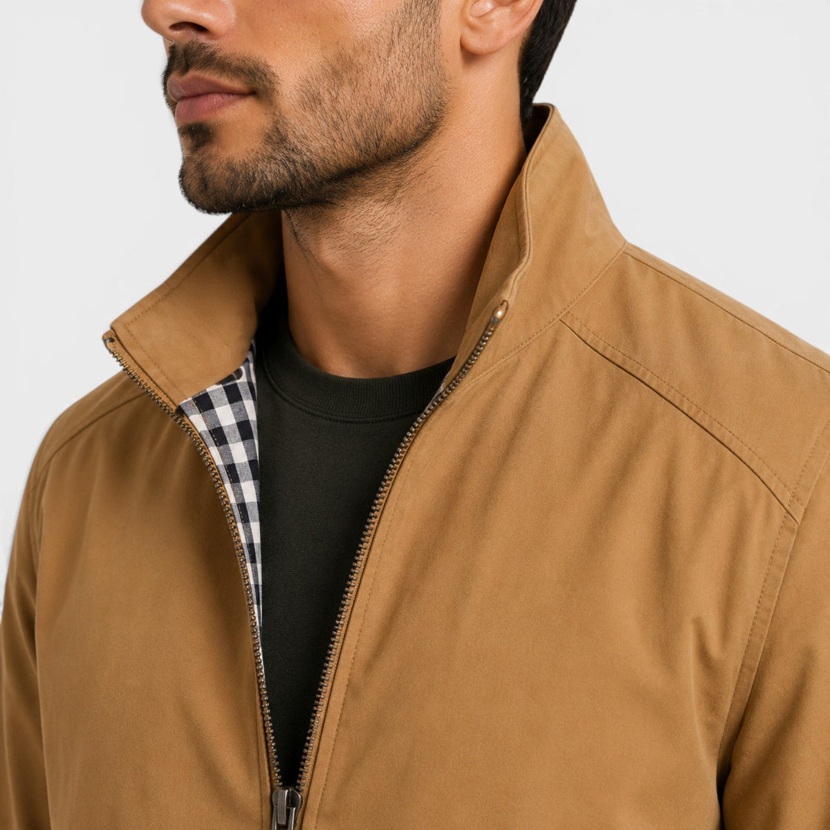 Lightweight Zip-Front Jacket