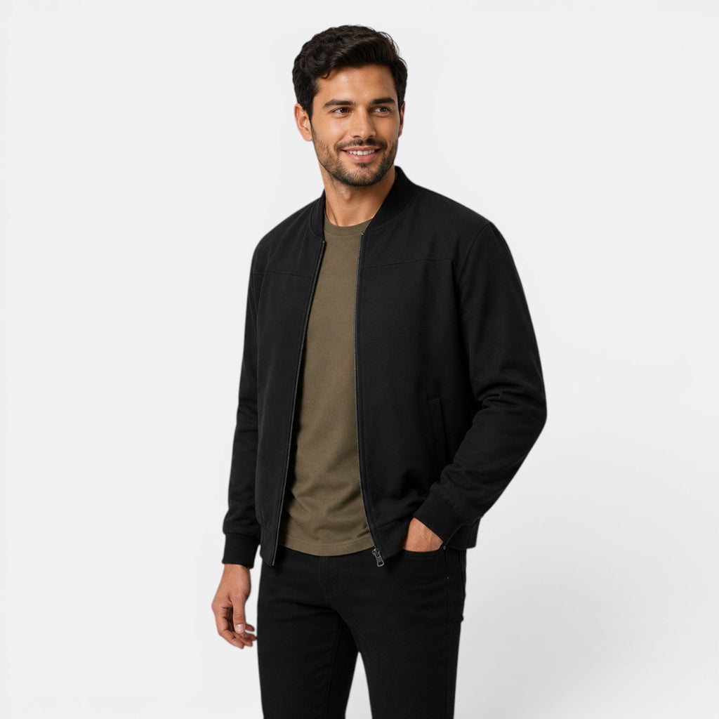 Men's Lightweight Bomber Jacket for Everyday Wear - Secranzo