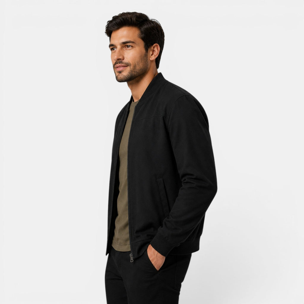 Men's Lightweight Bomber Jacket for Everyday Wear - Secranzo